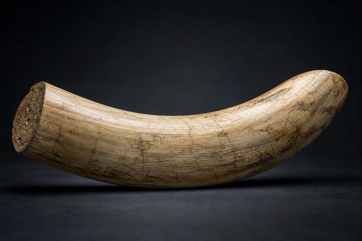 Woolly mammoth tusk β Alaska